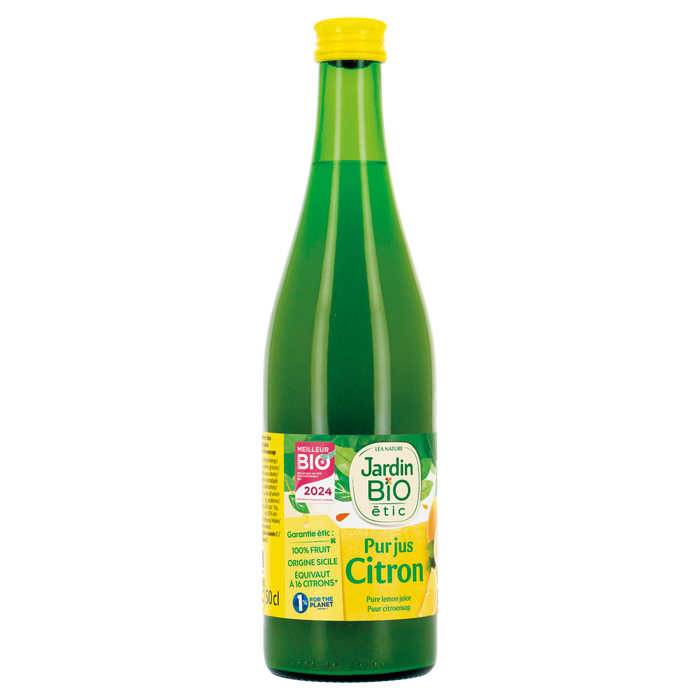 Boho Cosmetics Pur Jus De Citron Bio - Jardin Bio Étic