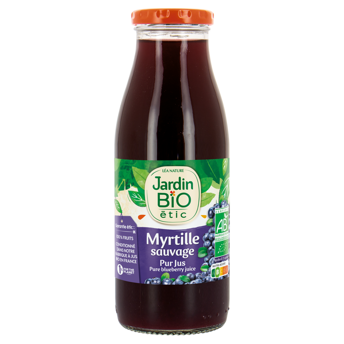 Boho Cosmetics Pur Jus De Myrtille Bio - Jardin Bio Étic