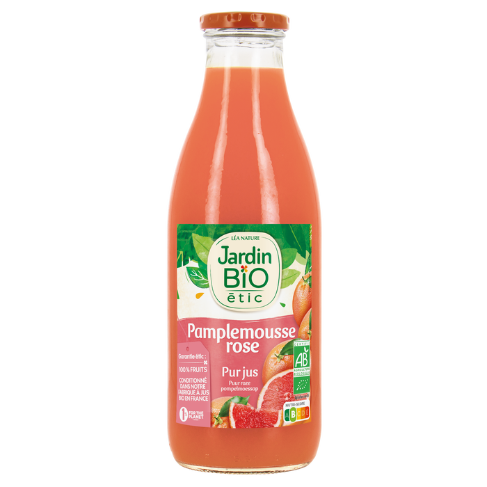 Boho Cosmetics Pur Jus De Pamplemousse Rose Bio - Jardin Bio Étic