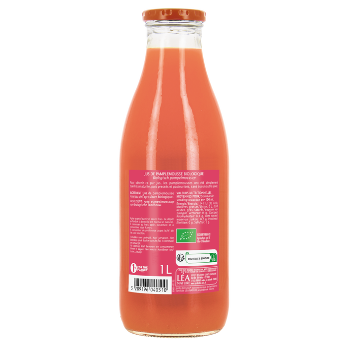 Boho Cosmetics Pur Jus De Pamplemousse Rose Bio - Jardin Bio Étic