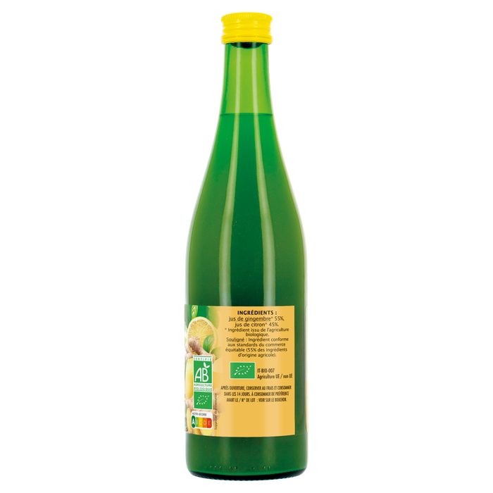 Boho Cosmetics Pur Jus Gingembre Citron - Bio - Jardin Bio Étic