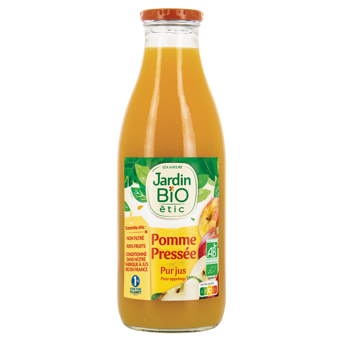 Boho Cosmetics Pur Jus Pomme Préssée Bio - Jardin Bio Étic
