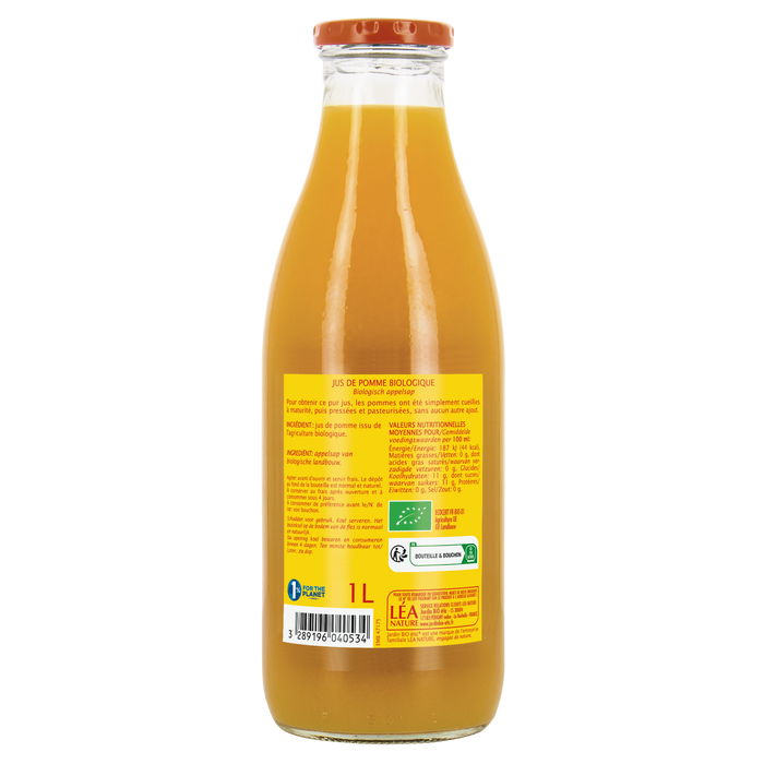 Boho Cosmetics Pur Jus Pomme Préssée Bio - Jardin Bio Étic