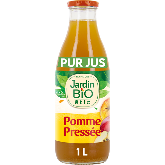 boho cosmetics Pur jus Pomme préssée bio - Jardin Bio Étic