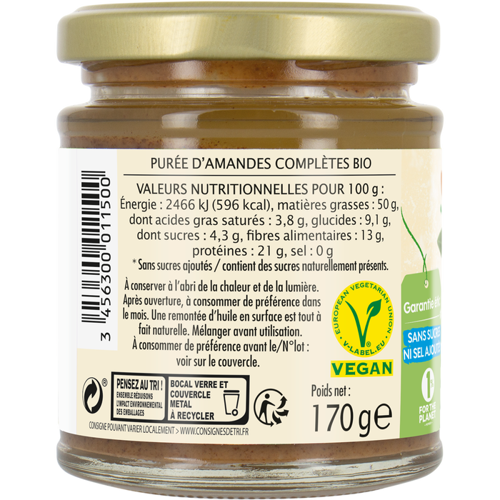 Boho Cosmetics Purée D'amande Complete - Jardin Bio Étic