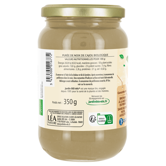 Boho Cosmetics Purée De Noix De Cajou Bio - Jardin BiO étic