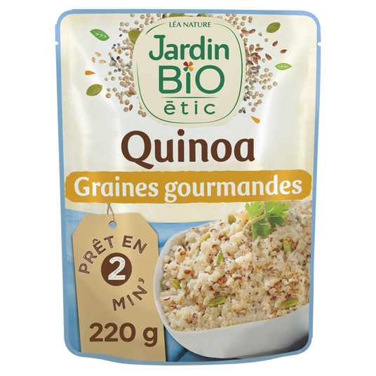 boho cosmetics Quinoa graines gourmandes sans gluten - Jardin Bio Étic