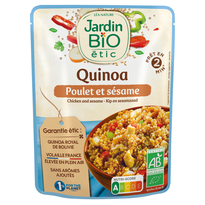 Boho Cosmetics Quinoa Poulet Sésame Bio - Jardin Bio Étic