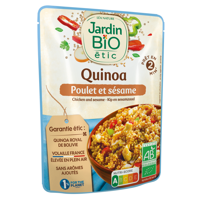 Boho Cosmetics Quinoa Poulet Sésame Bio - Jardin Bio Étic