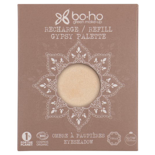 boho cosmetics Recharge ombre à paupières bio Gypsy palette Bohemian Artist 231 Aquarelle