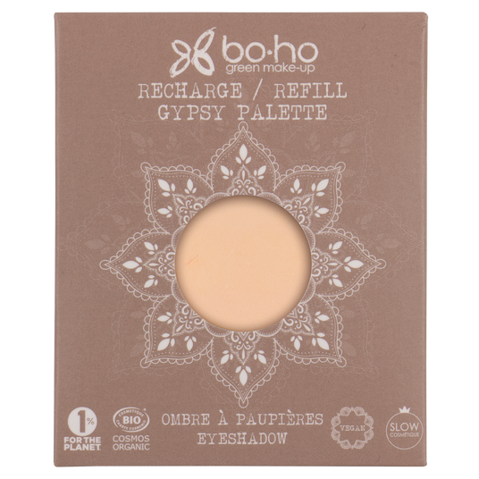 boho cosmetics Recharge ombre à paupières bio Gypsy palette Bohemian Artist 154 Creation