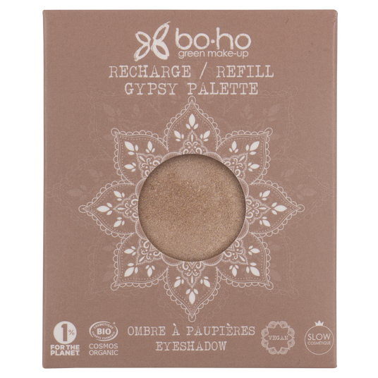 boho cosmetics Recharge ombre à paupières bio Gypsy palette Bohemian Artist 235 Painter Artist