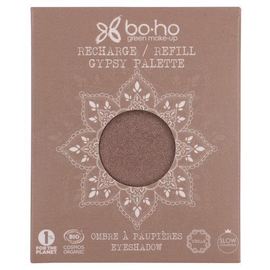 boho cosmetics Recharge ombre à paupières bio Gypsy palette Earth 286 Ombre