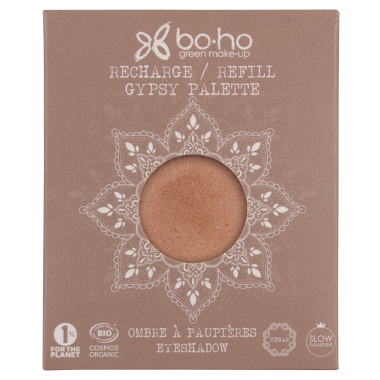 boho cosmetics Recharge ombre à paupières bio Gypsy palette Travel 225 Road Trip