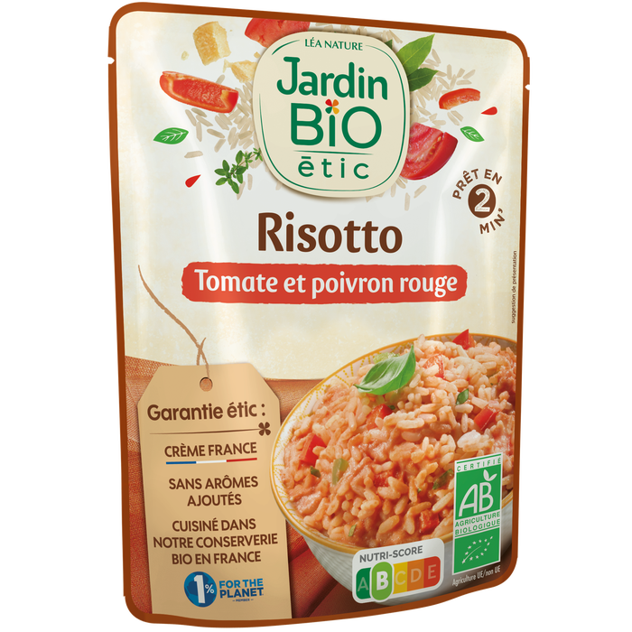 Boho Cosmetics Risotto Tomate Et Poivron Rouge Bio - Jardin Bio Étic