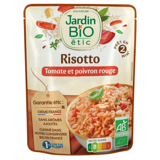 boho cosmetics Risotto Tomate et Poivron rouge bio - Jardin Bio Étic