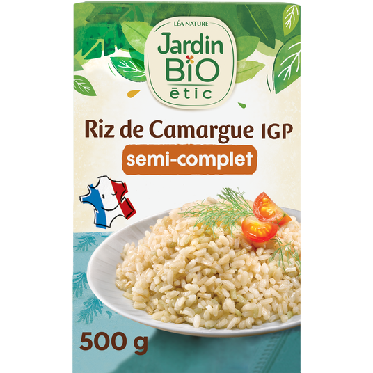boho cosmetics Riz de Camargue semi-complet - Jardin Bio Étic