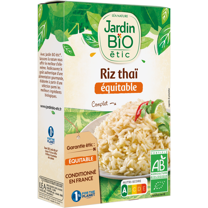 Boho Cosmetics Riz Thaï Complet Bio Aux 4 épices - Jardin Bio Étic