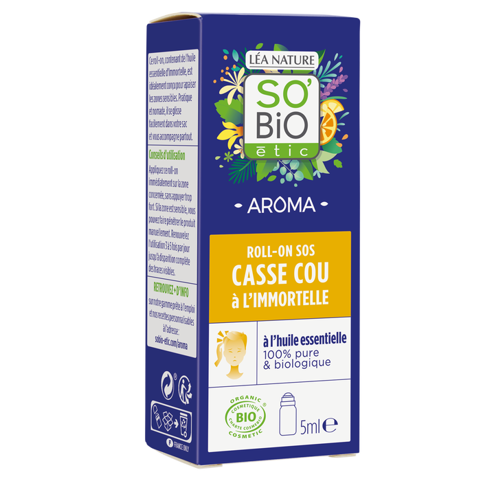 Boho Cosmetics Roll-on Immortelle Casse Cou - LEA NATURE SO BiO étic