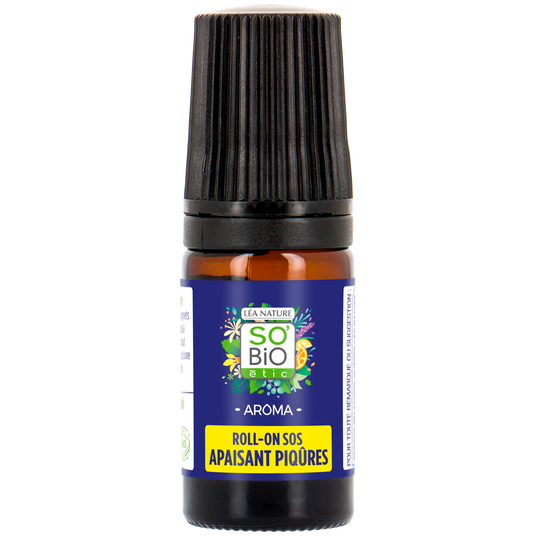 boho cosmetics Roll-on SOS apaisant anti-piqûres aux 7 huiles essentielles Bio - LEA NATURE SO BiO étic