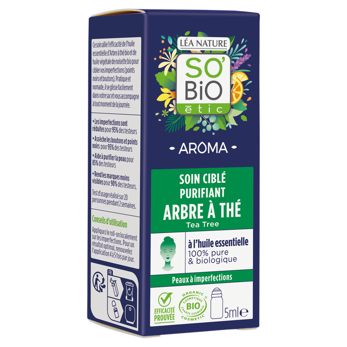 Boho Cosmetics Roll-On SOS Imperfections Arbre à Thé - LEA NATURE SO BiO étic