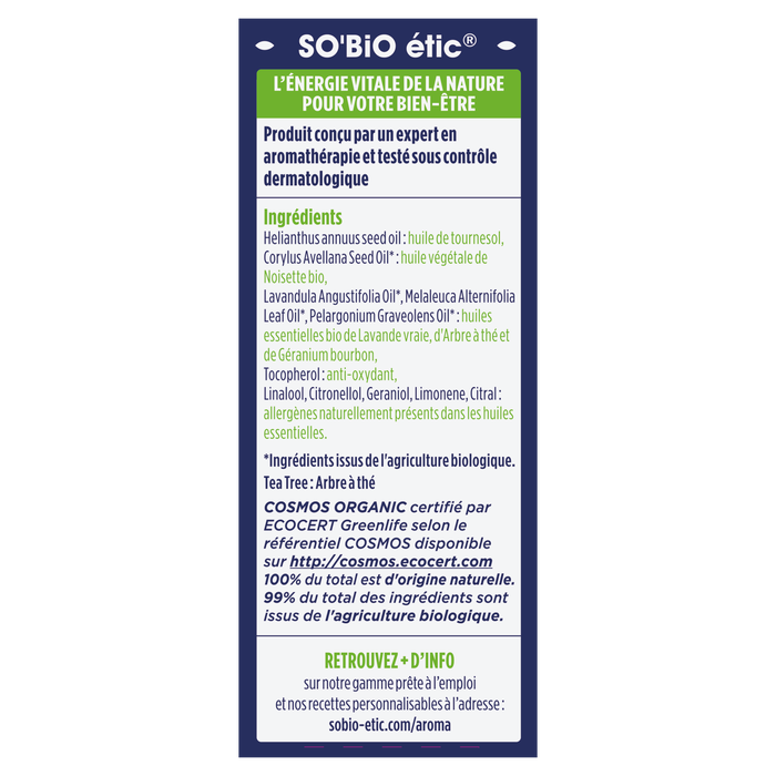 Boho Cosmetics Roll-On SOS Imperfections Arbre à Thé - LEA NATURE SO BiO étic