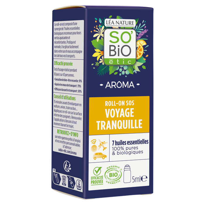 Boho Cosmetics Roll-on SOS Mal Des Transports - LEA NATURE SO BiO étic