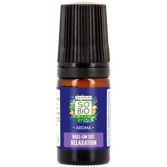boho cosmetics Roll-on SOS Relaxation bio aux 7 huiles essentielles Bio - LEA NATURE SO BiO étic