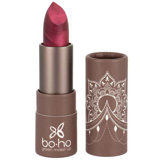 boho cosmetics Rouge à lèvres bio cassis Boho Green Make-up