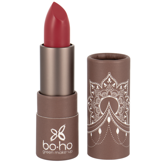boho cosmetics Rouge à lèvres bio tulipe Boho Green Make-up