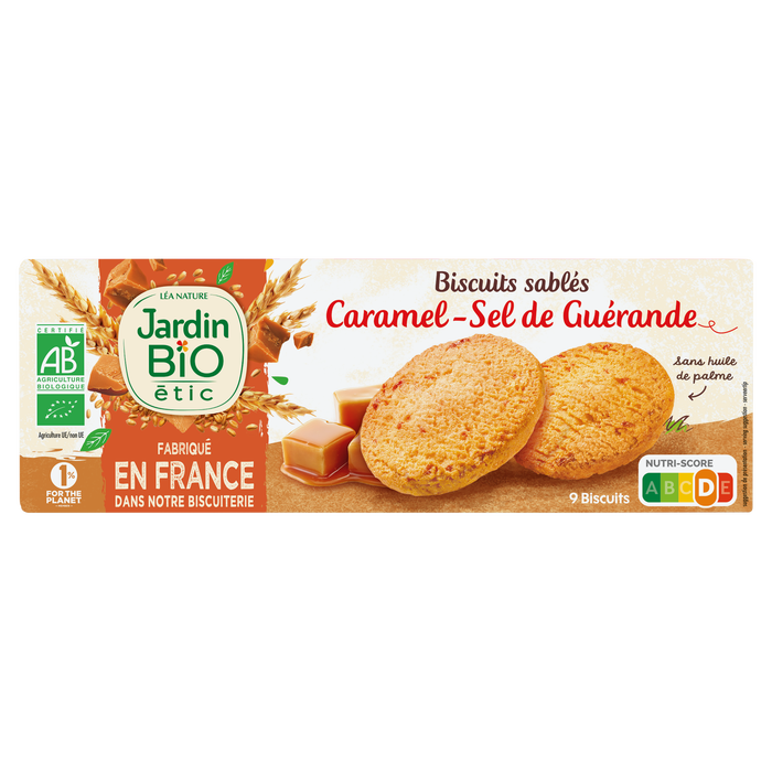 Boho Cosmetics Sablés Caramel Au Sel De Guérande - Jardin Bio Étic