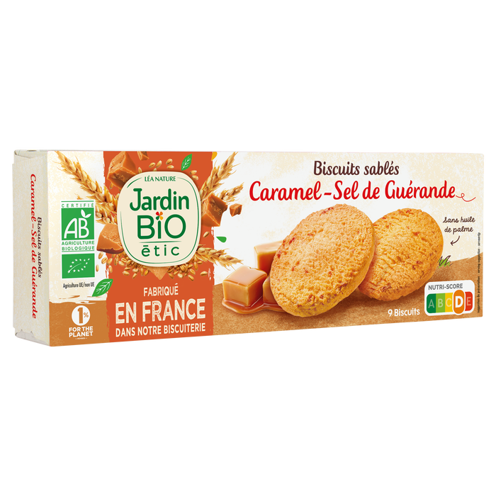 Boho Cosmetics Sablés Caramel Au Sel De Guérande - Jardin Bio Étic