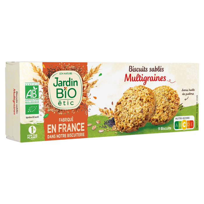 Boho Cosmetics Sablés Multigraines Bio - Jardin Bio Étic