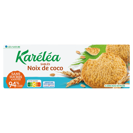 boho cosmetics Sablés Noix de Coco sans sucres ajoutés - Karéléa
