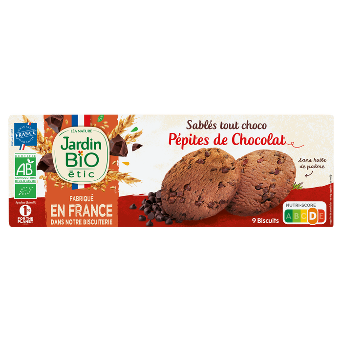 Boho Cosmetics Sablés Tout Chocolat Bio - Jardin Bio Étic