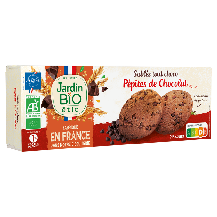 Boho Cosmetics Sablés Tout Chocolat Bio - Jardin Bio Étic