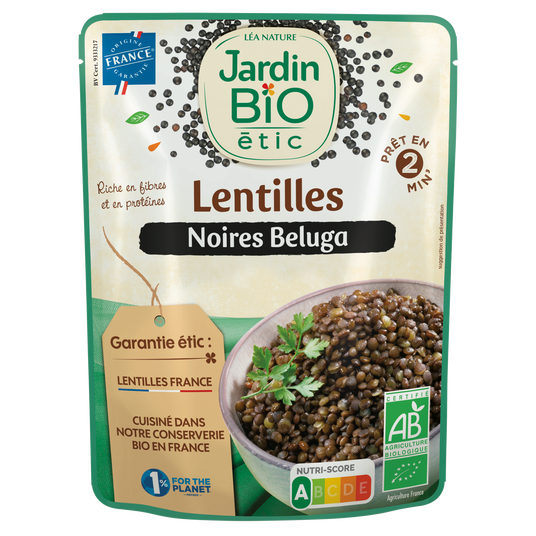 boho cosmetics Sachet Express Lentilles noires Beluga - Jardin Bio Étic
