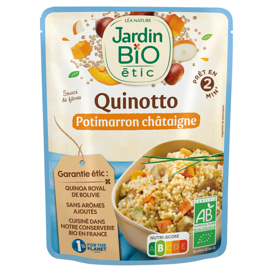 boho cosmetics Sachet express Quinotto Potimarron Châtaigne Parmesan - Jardin Bio Étic