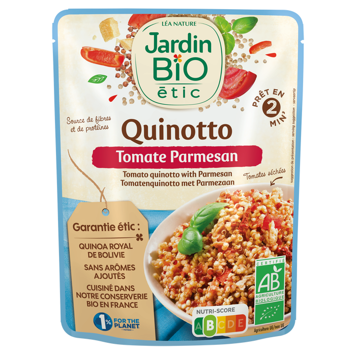 Boho Cosmetics Sachet Express Quinotto Tomate Parmesan - Jardin Bio Étic