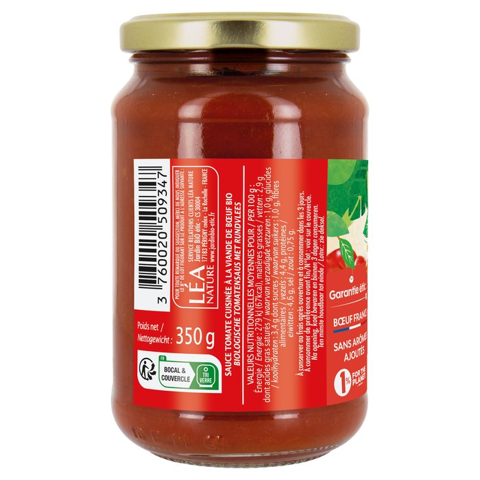 Boho Cosmetics Sauce Bolognaise Au Bœuf Bio - Jardin Bio Étic