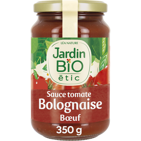 boho cosmetics Sauce bolognaise au bœuf bio - Jardin Bio Étic