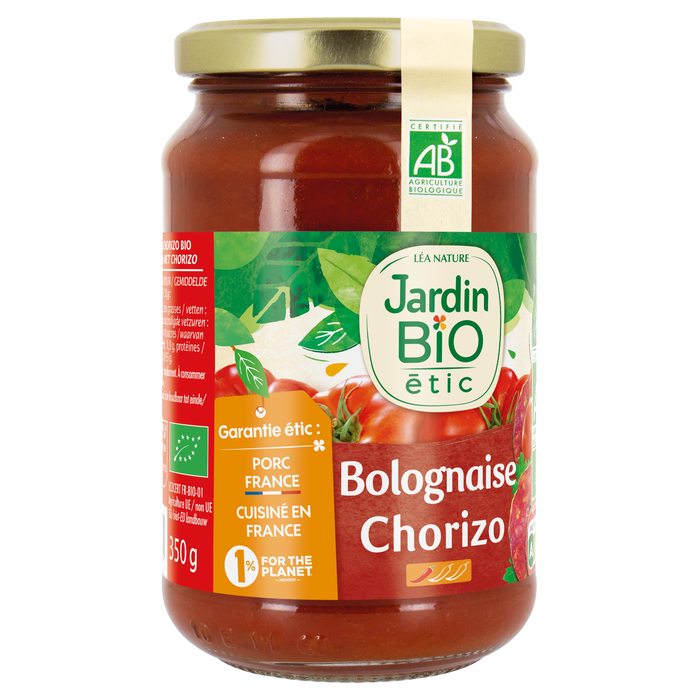 Boho Cosmetics Sauce Bolognaise Chorizo Bio - Jardin BiO étic