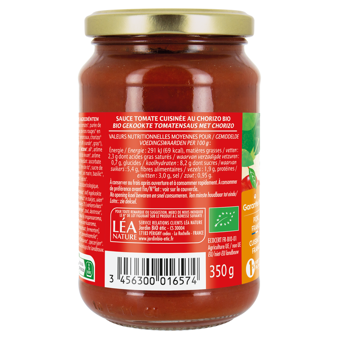 Boho Cosmetics Sauce Bolognaise Chorizo Bio - Jardin BiO étic