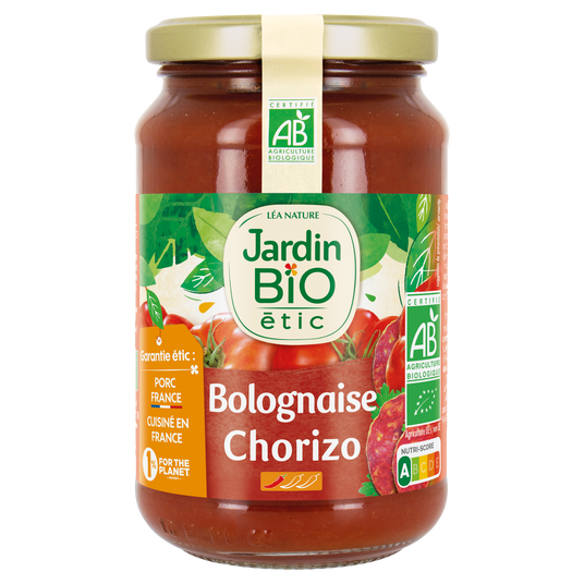 boho cosmetics Sauce Bolognaise Chorizo bio - Jardin BiO étic