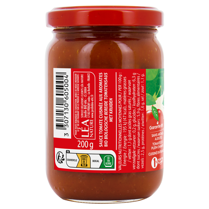 Boho Cosmetics Sauce Tomate à La Provençale Bio - Jardin Bio Étic