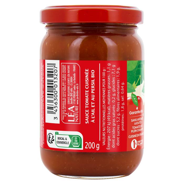 Boho Cosmetics Sauce Tomate Ail Persil Bio - Jardin Bio Étic