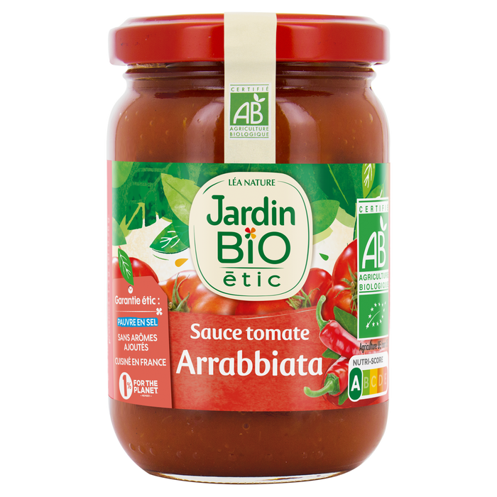 Boho Cosmetics Sauce Tomate Arrabiata Finement épicée Bio - Jardin Bio Étic