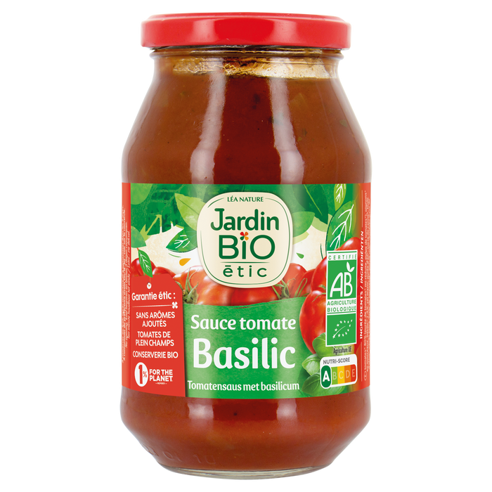 Boho Cosmetics Sauce Tomate Basilic 510g - Jardin Bio Étic