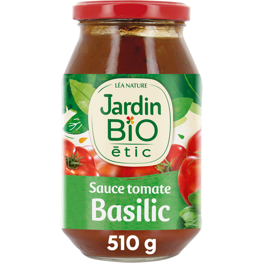boho cosmetics Sauce tomate basilic 510g - Jardin Bio Étic
