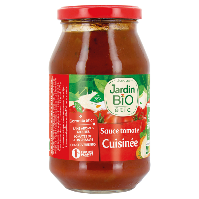 Boho Cosmetics Sauce Tomate Cuisinée Bio - Jardin Bio Étic